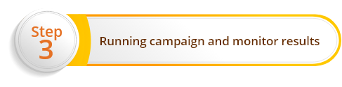 Running campaign and monitor results